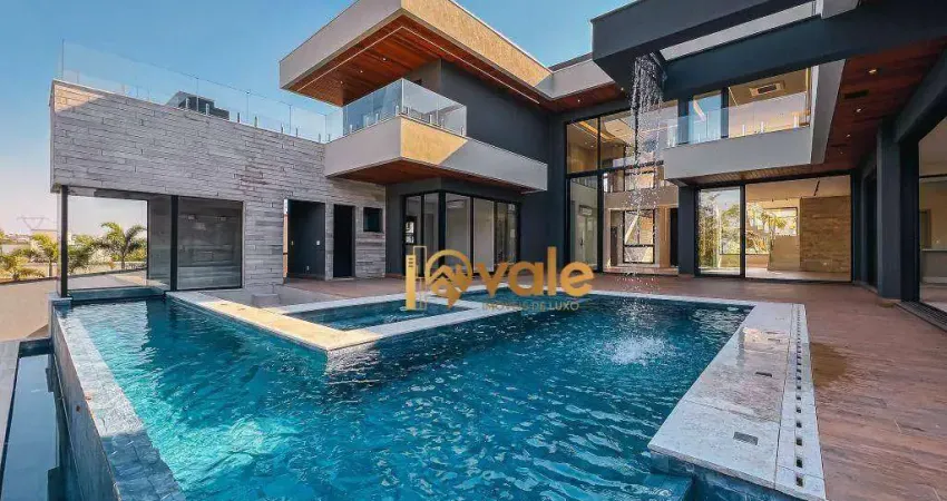 Casa de luxo privativa com 5 suítes à venda, 615 m² condomínio reserva do paratehy sjcampos/sp