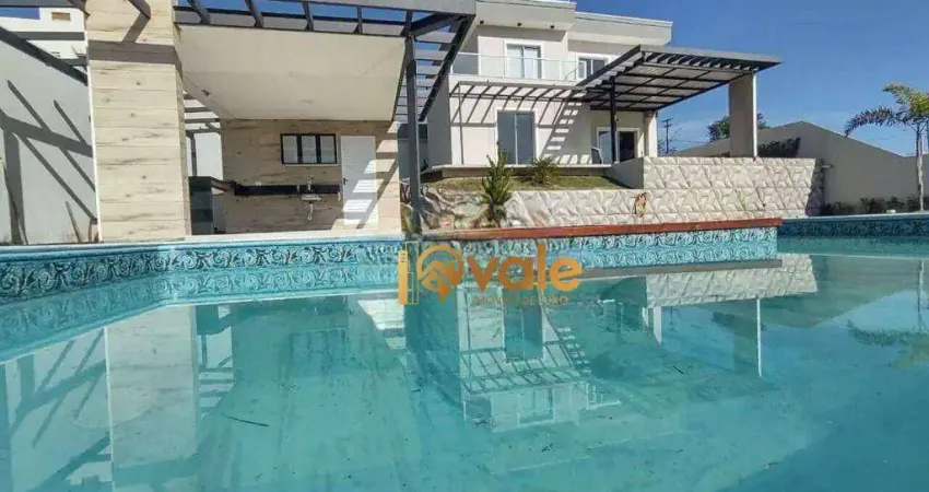 Casa com 4 dormitórios à venda - condomínio vale dos lagos - jacareí/sp