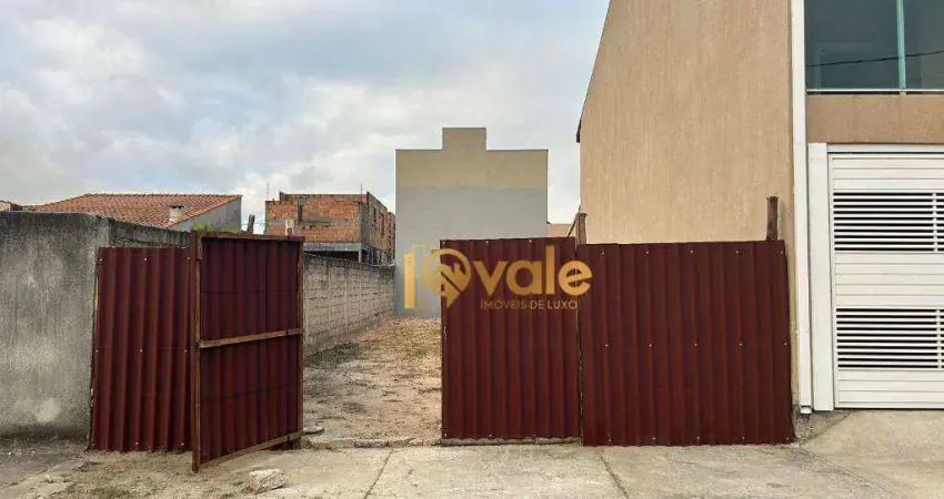 Terreno à venda, 175 m² - residencial parque dos sinos - jacareí/sp