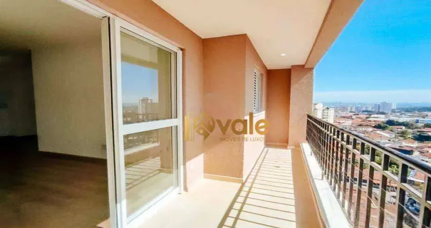 Apartamento com 3 dormitórios à venda e locação, 88 m² - parque santo antônio - jacareí/sp