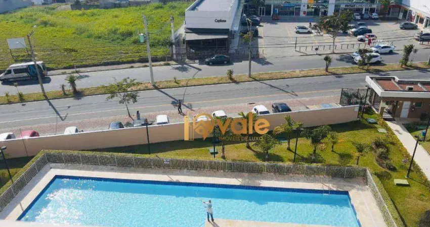 Apartamento com 2 dormitórios à venda, 56 m²  villa branca jacareí/sp