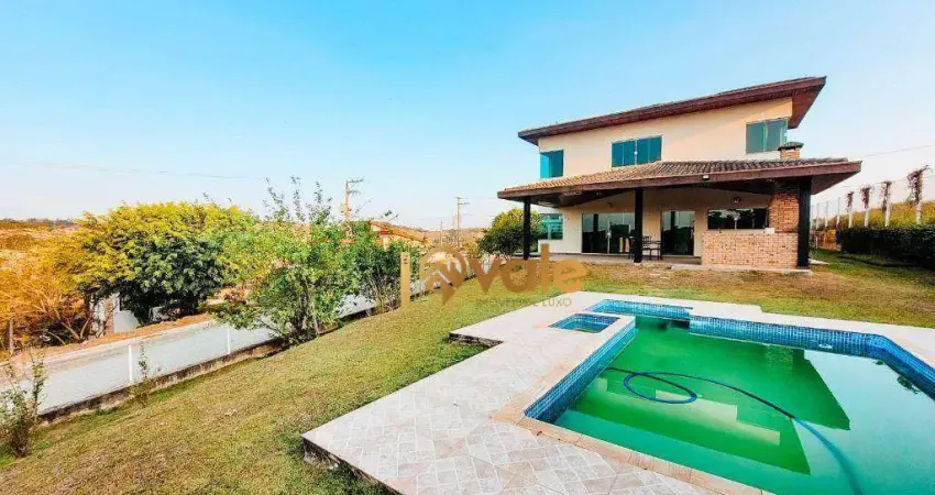 Casa com 3 dormitórios à venda, 305 m² - condomínio parque vale dos lagos - jacareí/sp