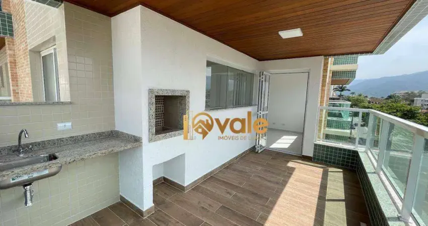 Apartamento com 3 dormitórios à venda, 101 m² por r$ 980.000,00 - itaguá - ubatuba/sp