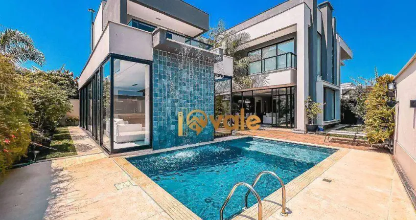Casa 4 dormitórios à venda, 498 m² condomínio jardim do golfe sjcampos sp