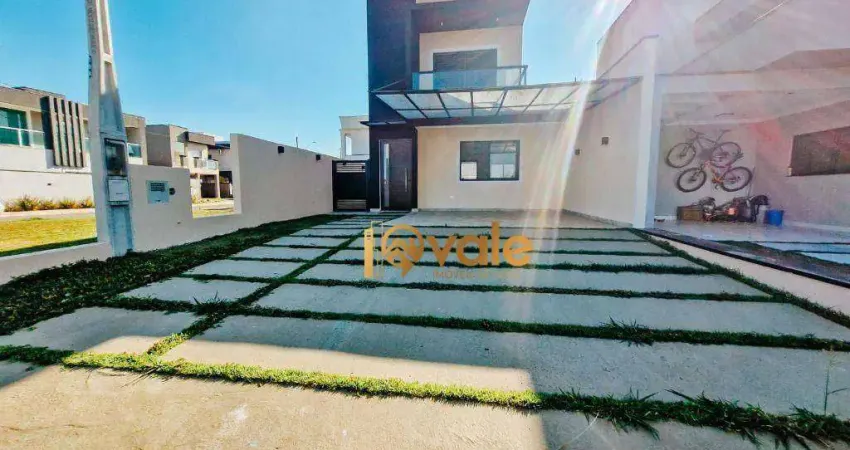 Casa com 3 dormitórios à venda, 155 m² - bosque dos manacas - jacareí/sp