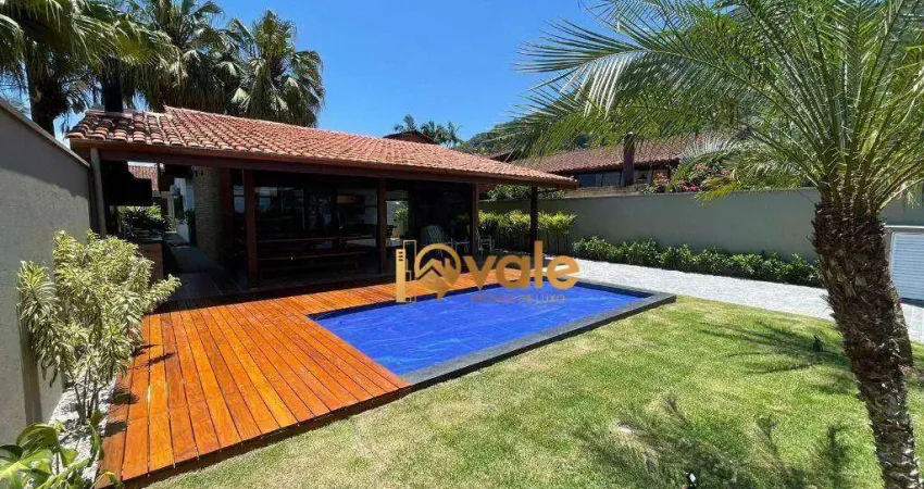 Casa com 5 dormitórios à venda, com terreno de 864m² - pedra verde (domingas dias) - ubatuba/sp