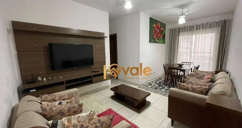 Apartamento com 3 dormitórios à venda, 85 m² - acarau - ubatuba/sp