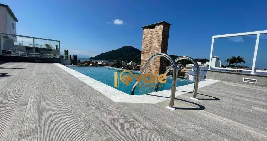 Apartamento com 2 dormitórios à venda, 76 m² por r$ 684.780,00 - itaguá - ubatuba/sp