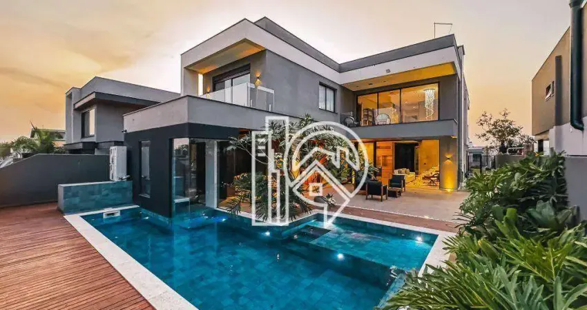 Casa luxuosa 4 dormitórios à venda, 480 m² Condomínio Alphaville SJCampos SP