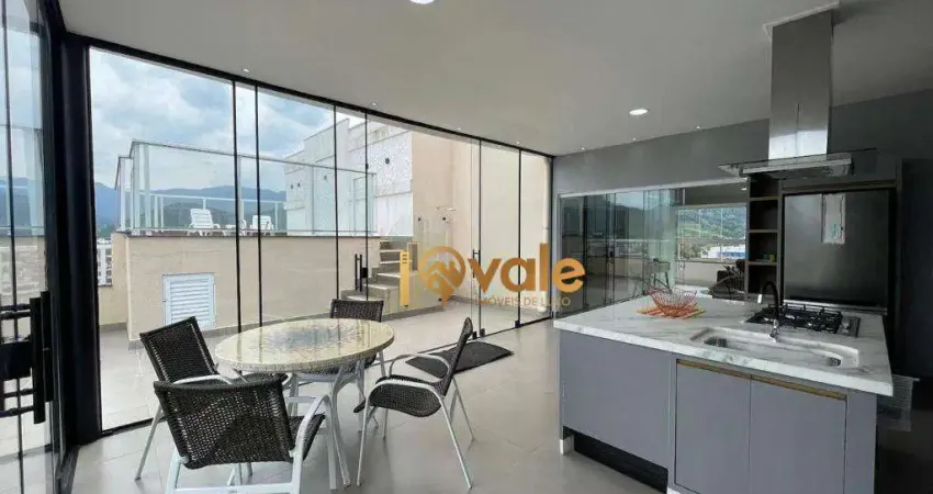 Cobertura à venda com 3 dormitórios, 233 m² por r$ 2.130.000 - centro - ubatuba/sp