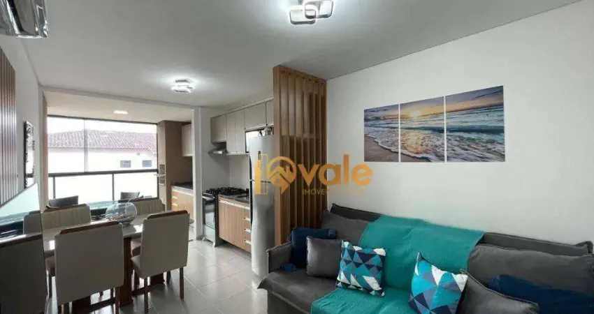 Apartamento com 1 dormitório à venda, 49 m² por r$ 650.000,00 - acarau - ubatuba/sp