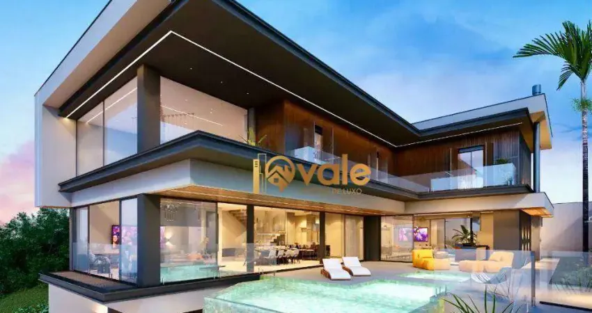 Casa com 6 suítes à venda, 631 m² - condomínio reserva do paratehy - são josé dos campos/sp