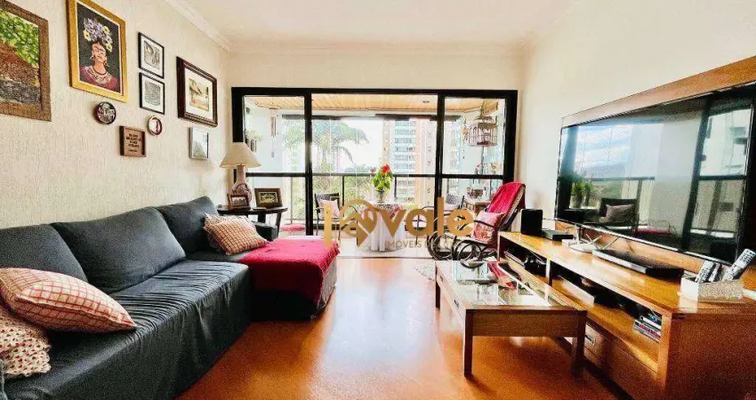 Apartamento com 4 dormitórios à venda, 127 m² - vila ema - são josé dos campos/sp
