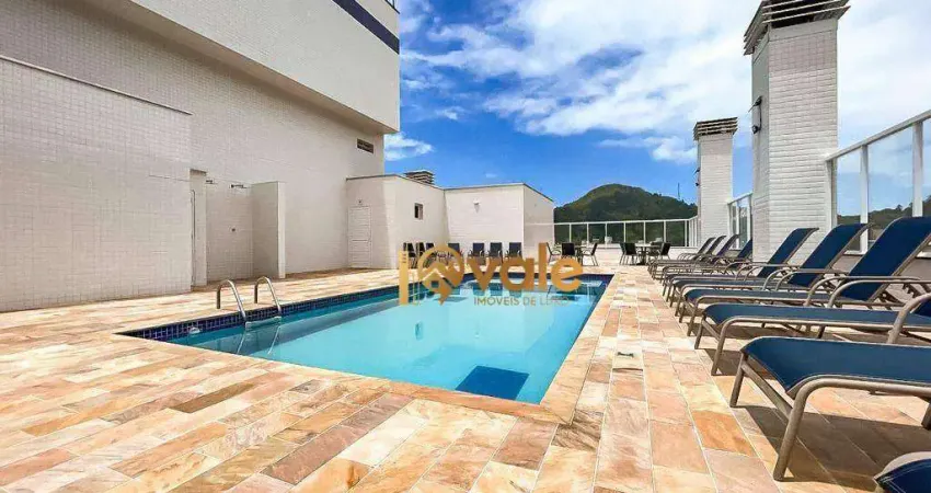 Apartamento com 2 dormitórios à venda, 54 m² - acarau - ubatuba/sp