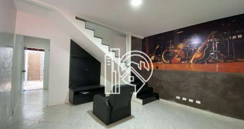 Casa com 2 dormitórios para alugar, 107 m² - Jardim Califórnia - Jacareí/SP