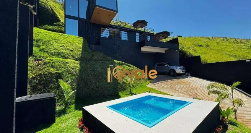 Casa container à venda, 130 m² - paraíso de igaratá - igaratá/sp
