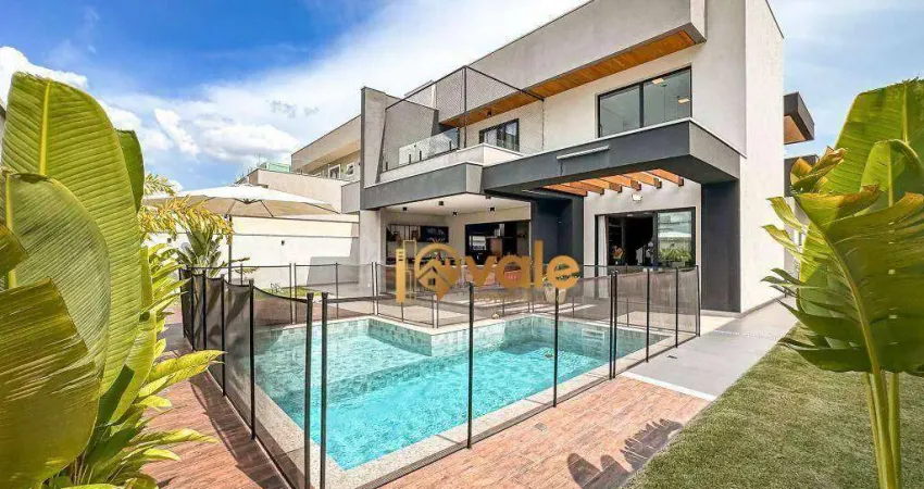 Casa condomínio clube com 4 dormitórios à venda, 258 m² urbanova sjcampos sp