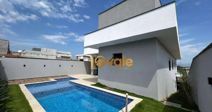 Casa térrea com 3 dormitórios à venda, 210 m² no residencial colinas - caçapava/sp