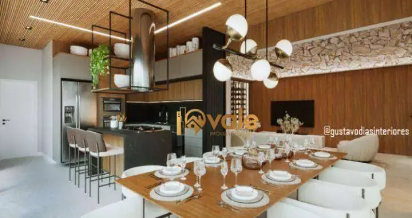 Casa com 4 dormitórios à venda 280 m² condomínio colinas do paratehy sjcampos/sp