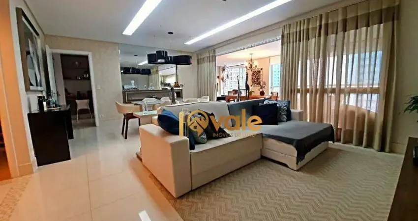 Apartamento de alto padrão com 4 suítes à venda, 183 m² - jardim aquarius - são josé dos campos/sp