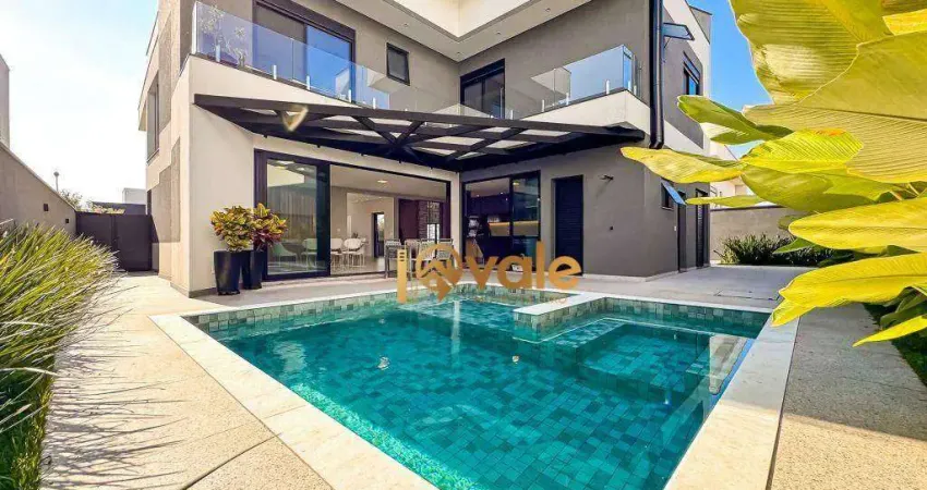 Casa com 4 dormitórios à venda, 420 m² condomínio alphaville são josé dos campos sp