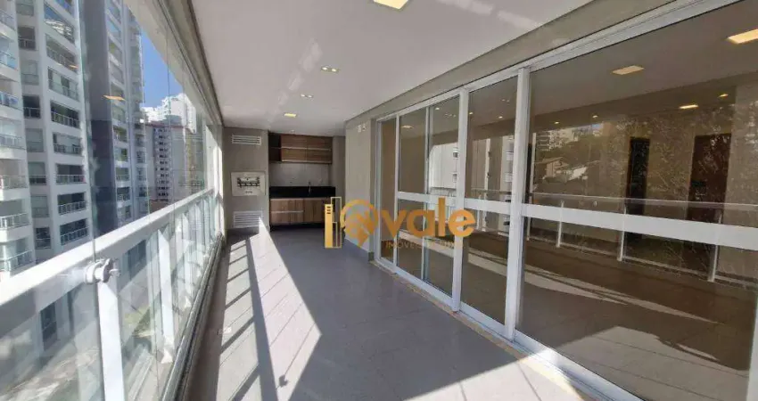 Apartamento à venda e locação, 4 dormitórios (3 suítes), 156 m² - vila ema - sjcampos/sp