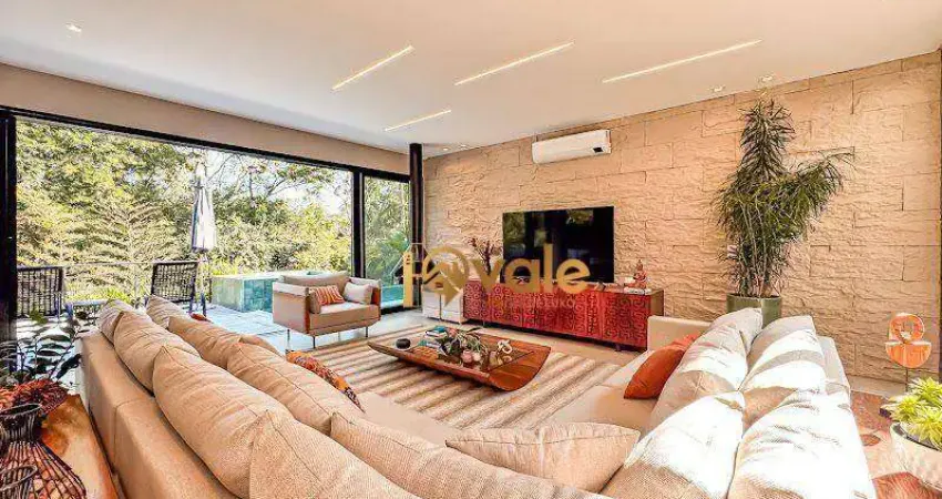 Casa com 4 suítes à venda, 669 m² res.do paratehy sjcampos/sp