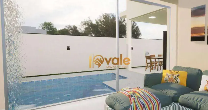 Casa com 4 dormitórios à venda, 215 m² - condomínio malibu - caçapava/sp