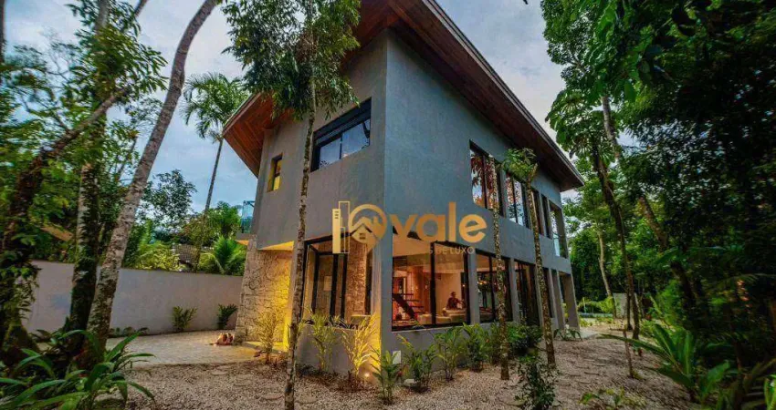 Casa com 4 dormitórios à venda, 172 m² - prumirim - ubatuba/sp