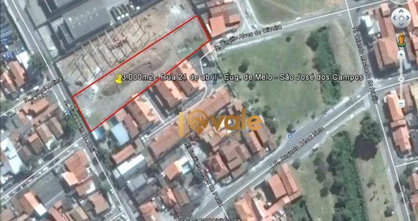 Área residencial à venda, eugênio de mello, são josé dos campos.