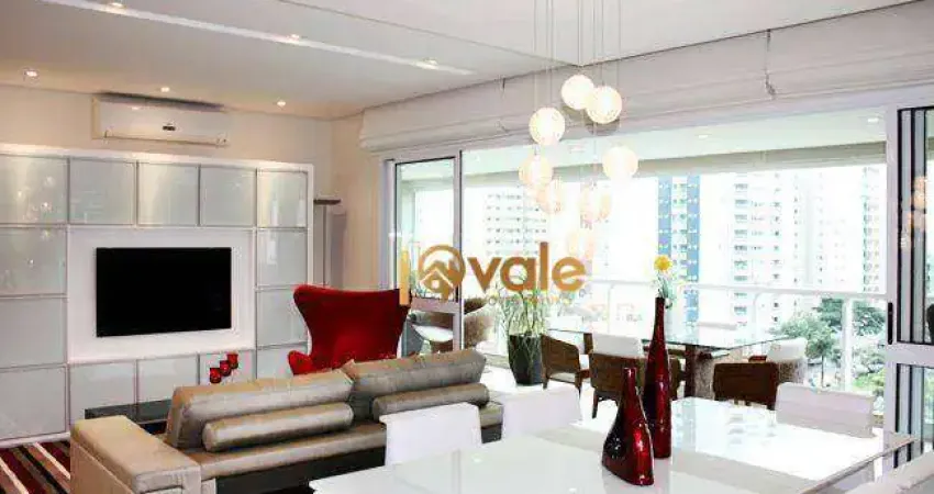 Apartamento com 4 dormitórios à venda, 183 m² - jardim aquarius - são josé dos campos/sp