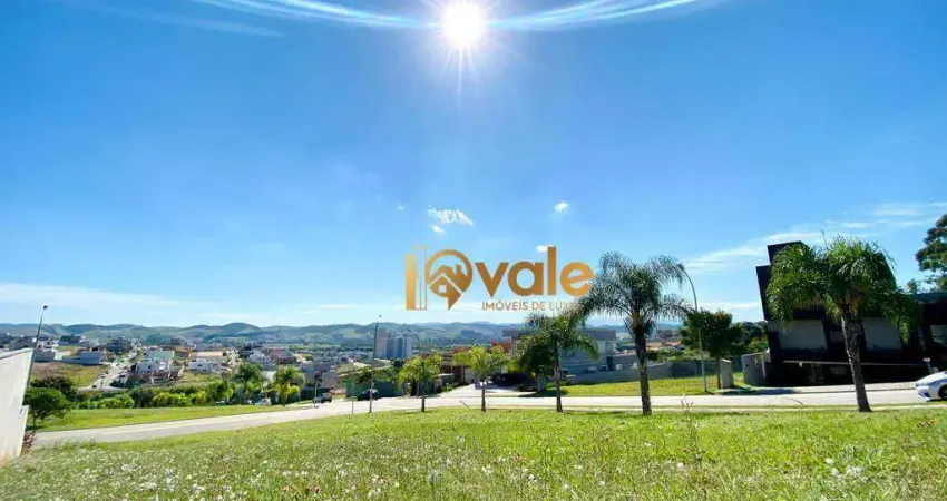 Lindo terreno de esquina voltado para serra da mantiqueira à venda, alphaville i, sj campos.