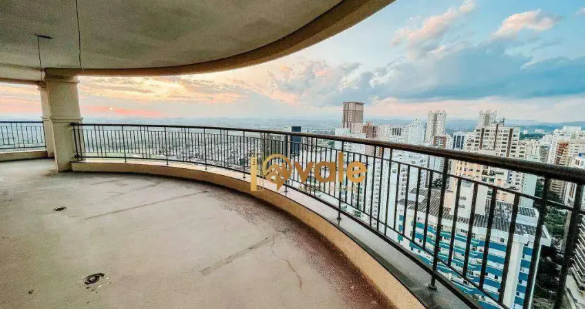 Apartamento com 4 suítes à venda, 409 m² jardim aquarius - são josé dos campos/sp