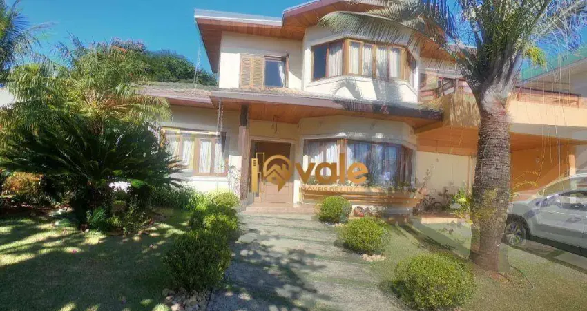 Excelente casa em  condomínio villas de santana, fechado com 5 dormitórios à venda, 320 m² - jardim altos de santana ii - jacareí/sp