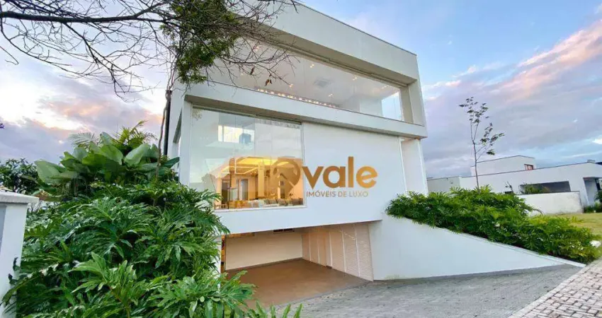 Linda casa com piscina, 4 dormitórios à venda no condomínio alphaville ii - sjcampos/sp