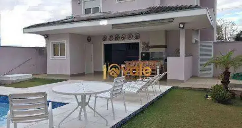 Casa com 3 dormitórios à venda - condomínio sunset garden - jacareí/sp