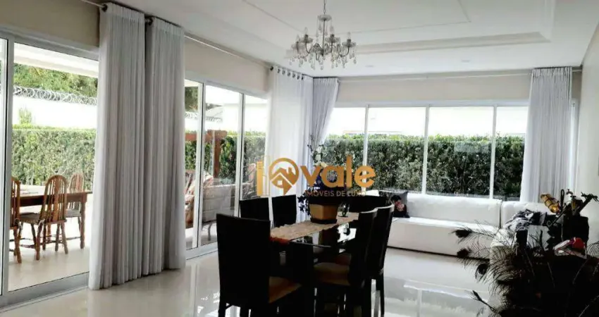 Sobrado com 4 suítes, 470 m² - venda - condomínio terras de santa clara - jacareí/sp