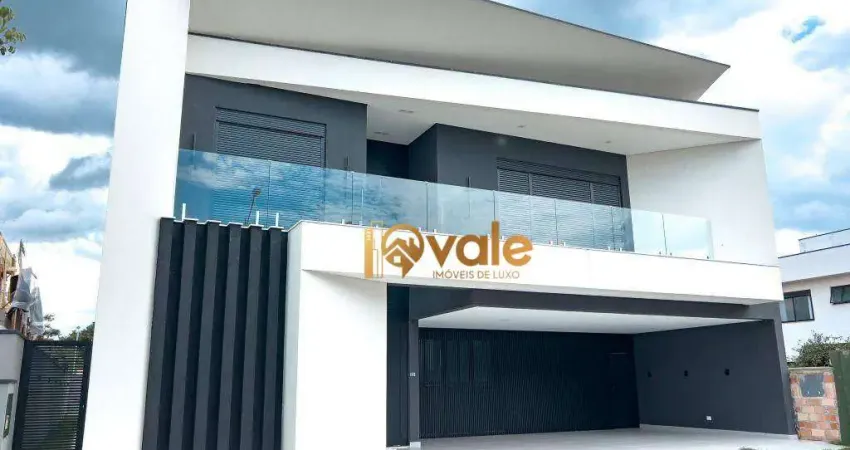 Casa em condomínio moderna com 4 suítes à venda, 400 m² jardim do golfe 3 - sjcampos/sp
