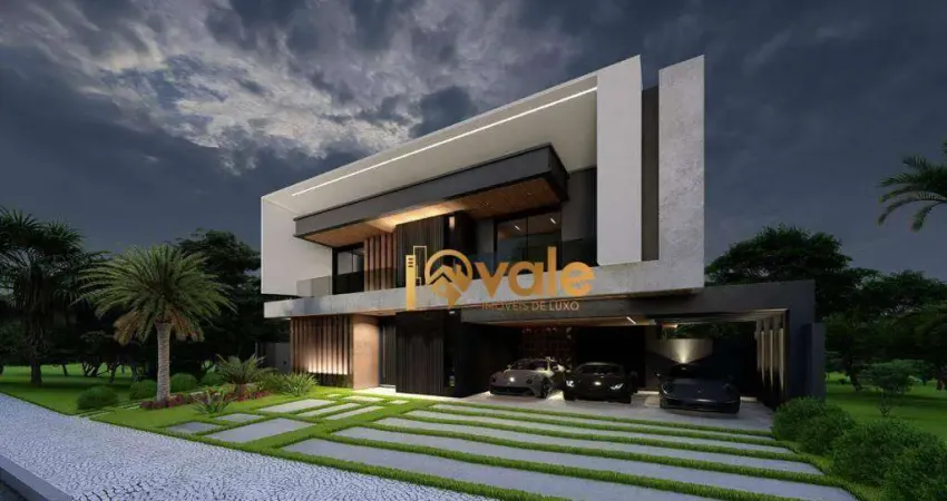 Casa com 5 suítes à venda, condomínio reserva do paratehy - sjcampos/sp