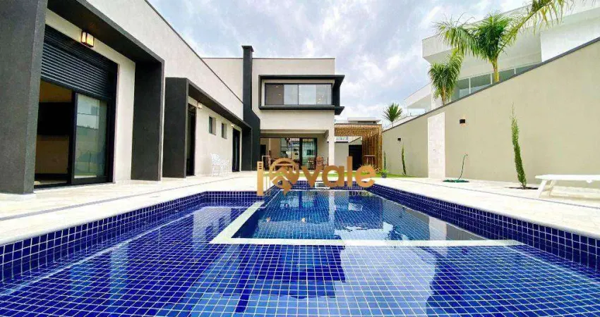 Casa de luxo em condomínio com 4 suítes à venda, 350 m² urbanova - sjcampos/sp