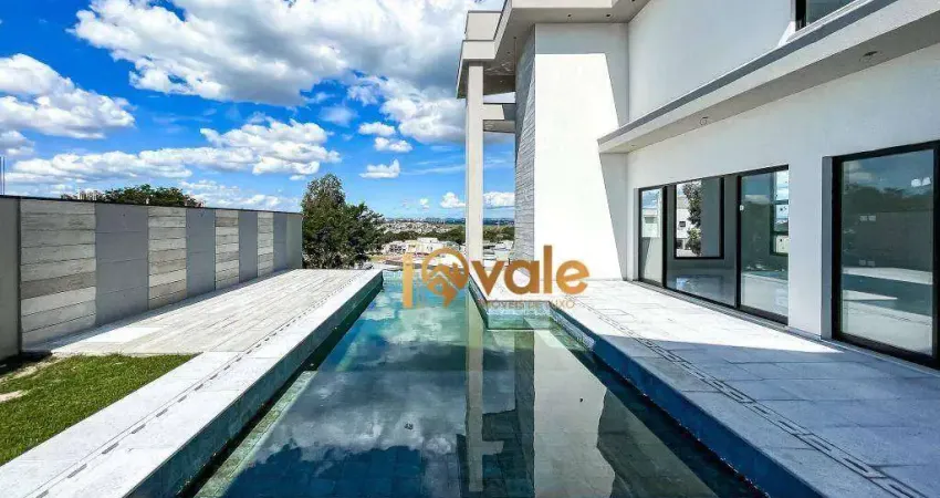 Casa com 4 dormitórios à venda, 700 m² condomínio reserva do paratehy - são josé doscampos/sp