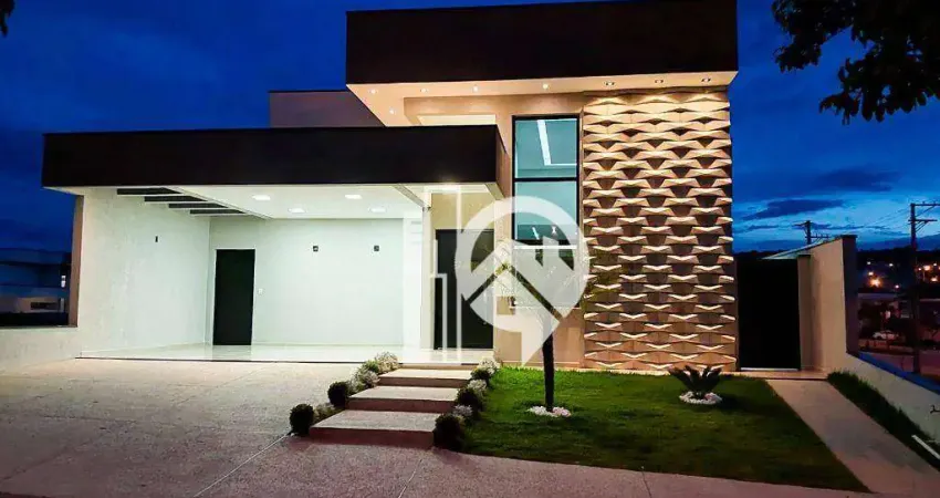 Casa com 3 dormitórios, 152 m² - Condomínio Terras do Vale - Caçapava/SP