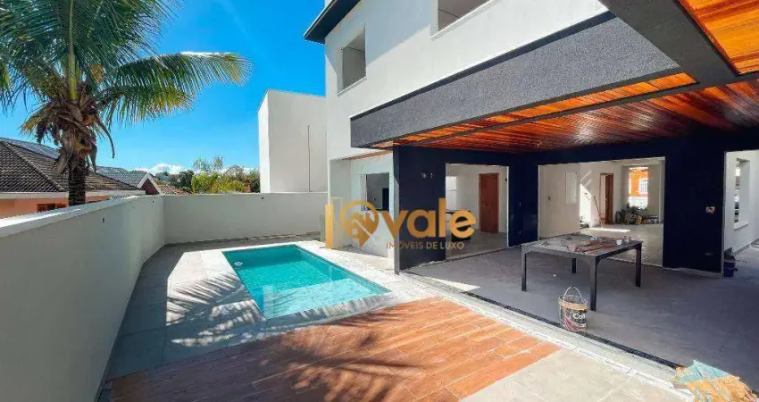 Casa em construção com projeto contemporâneo disponível para venda, urbanova - são josé dos campos/sp