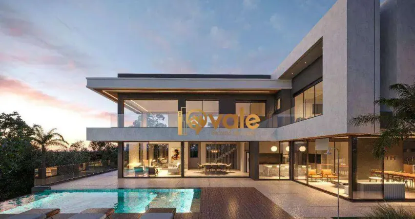 Casa com projeto contemporâneo à venda, condomínio reserva do paratehy - são josé dos campos/sp