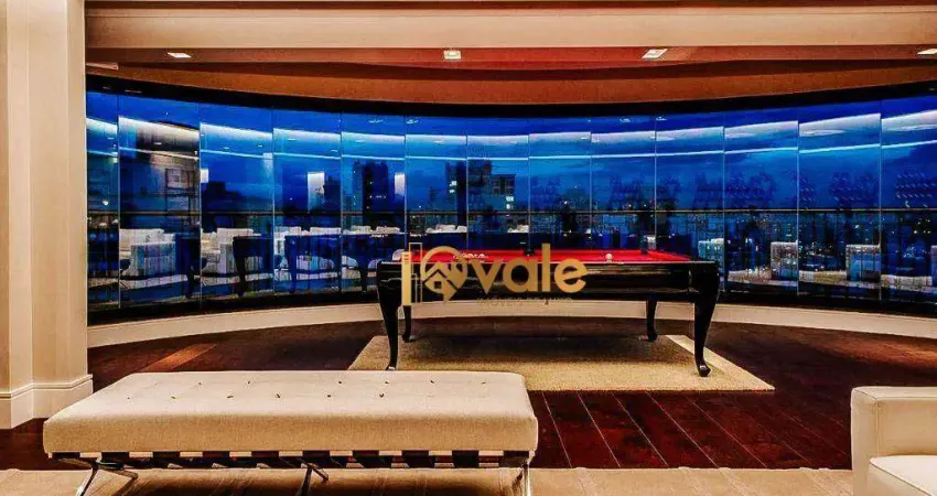 Apartamento de luxo com 4 suítes  à venda exclusivo e moderno jardim aquarius - sjcampos/sp