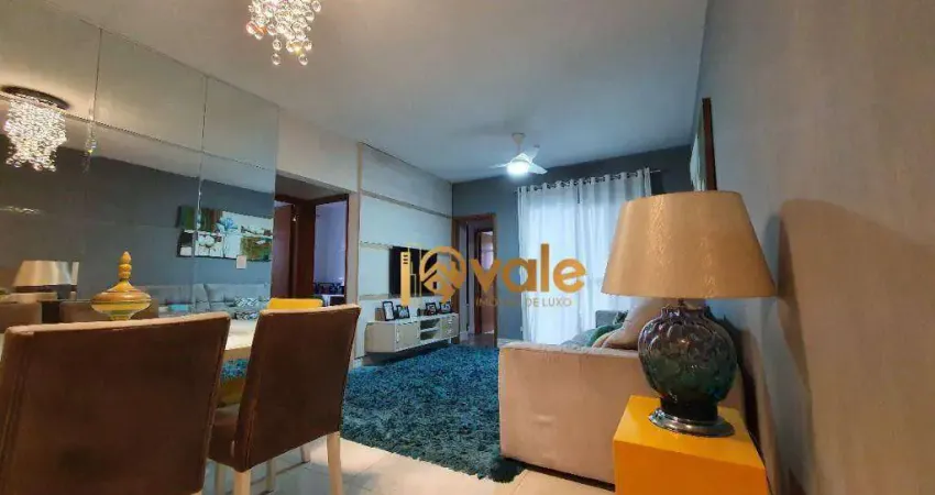 Apartamento 3 dormitórios venda, 84,75 m² centro jacareí/sp