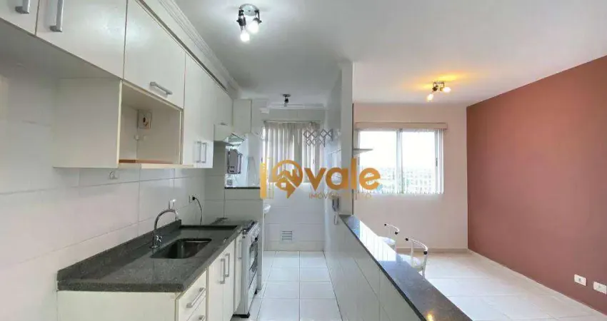 Apartamento com 2 dormitórios, 50 m² - villa branca - jacareí/sp