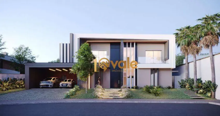 Casa com 4 dormitórios à venda, 383 m² por r$ 3.950.000,00 - urbanova - são josé dos campos/sp