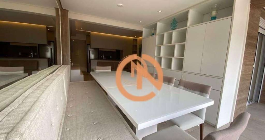 Apartamento no Itaim 2 quartos (1 suíte) 2 vagas com Sacada na Avenida JK