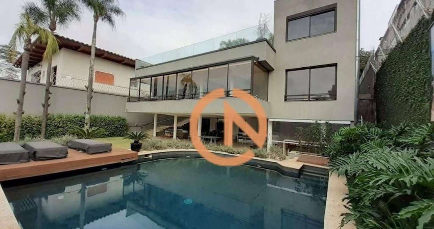 Sobrado Residencial Reformado com 4 suítes, 3 vagas - 480m², Jardim Everest